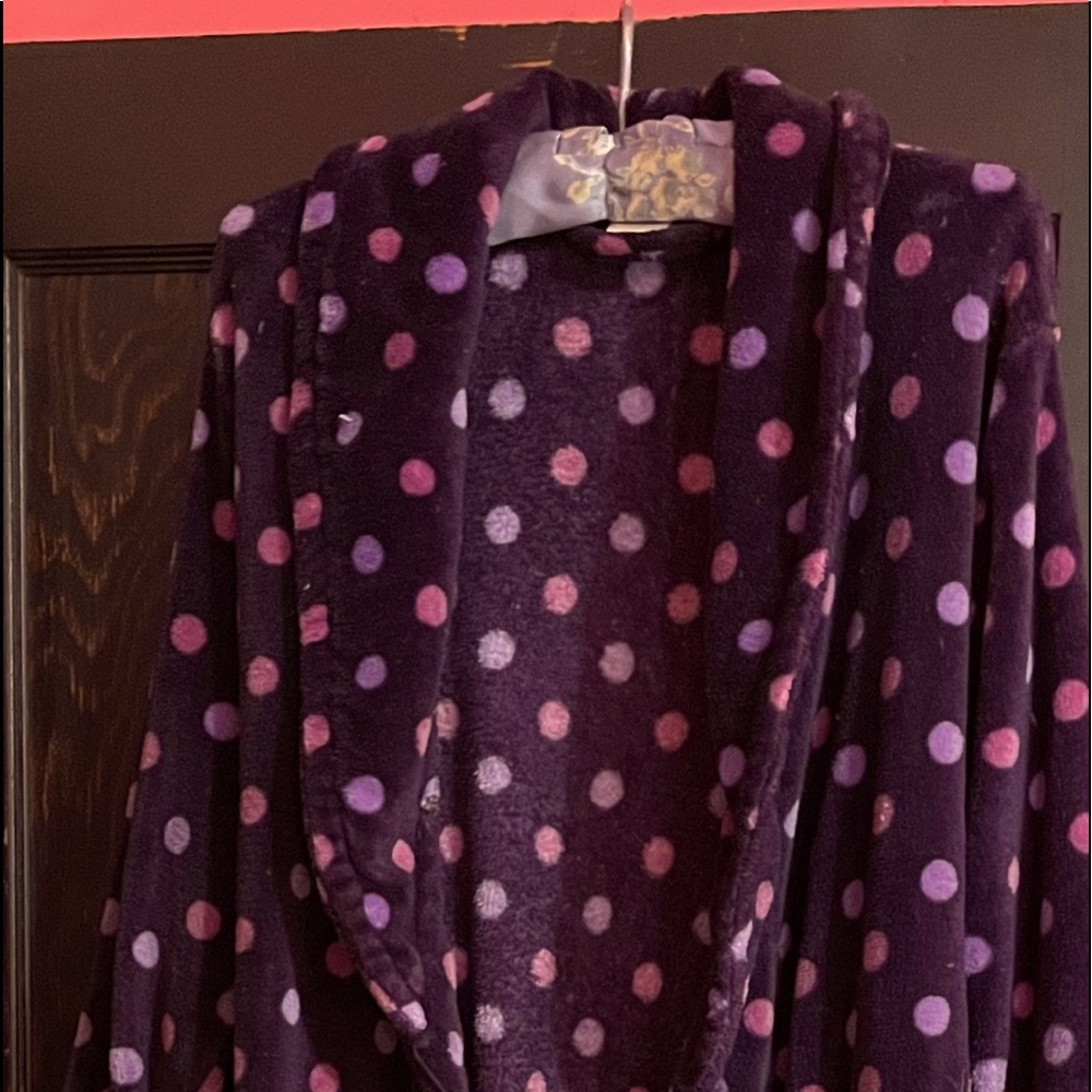 Long robe.  Size Medium.  Purple.